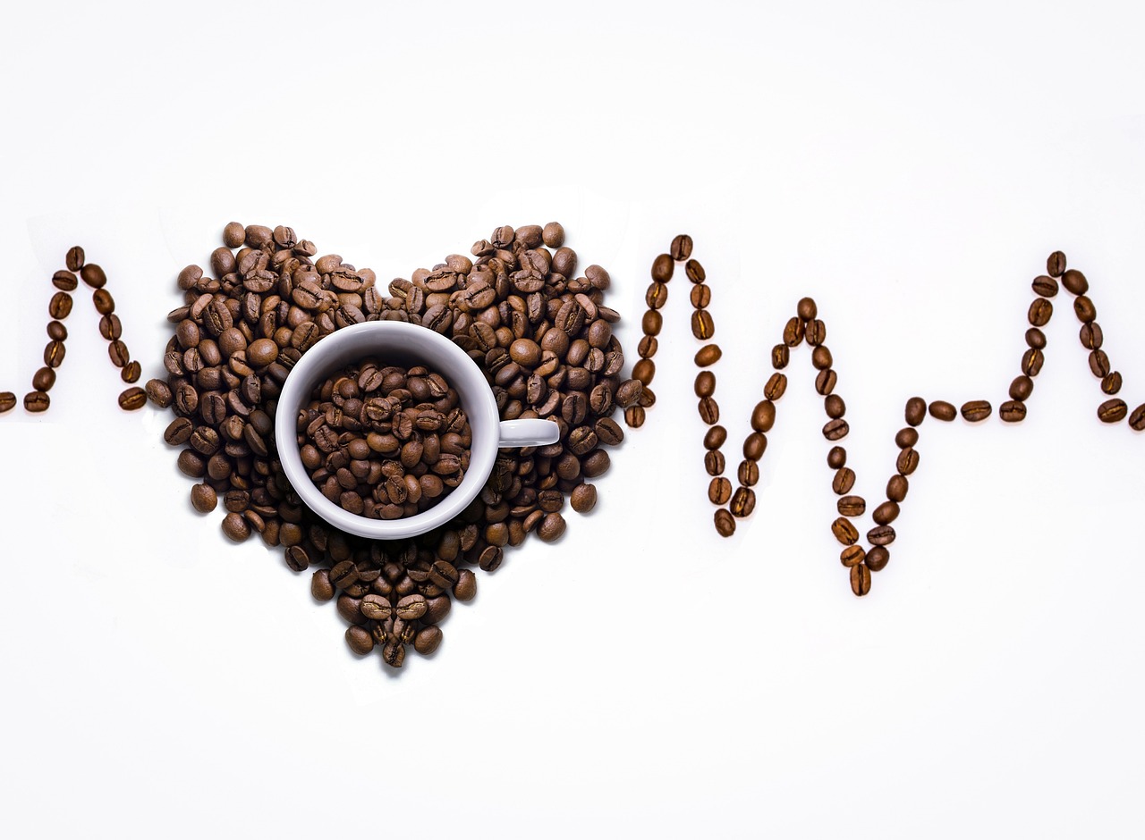 How does coffee affect cardiovascular health?